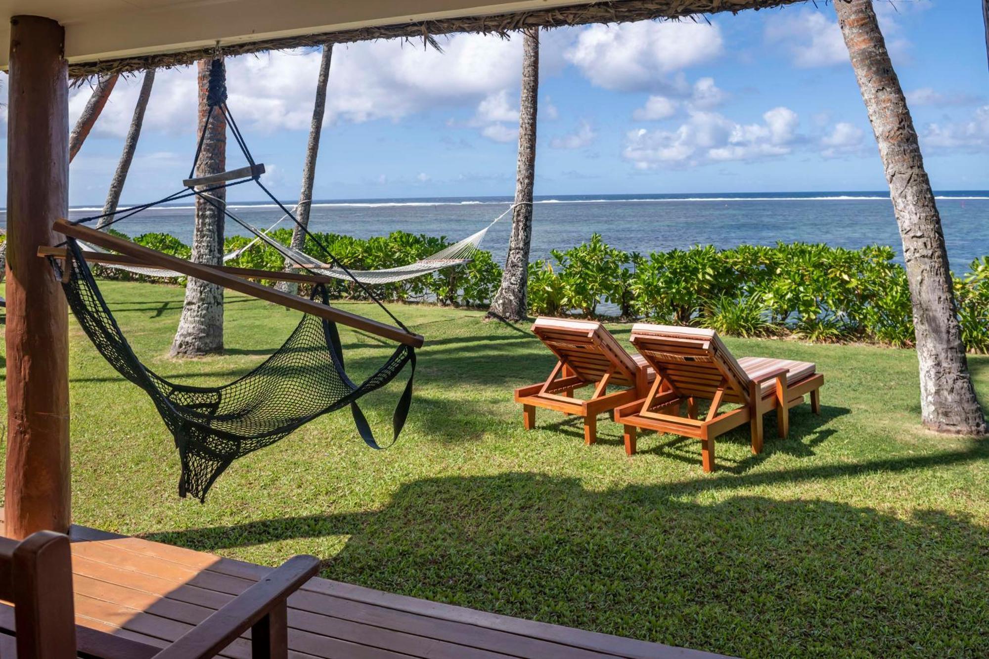 Outrigger Fiji Beach Resort Korotogo Екстериор снимка View from a bungalow